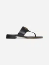 Valentino Vlogo Signature Leather Sandal