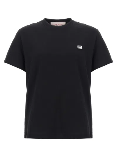 VALENTINO BLACK VLOGO T-SHIRT
