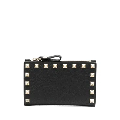 Valentino Garavani Black Wallets & Pures
