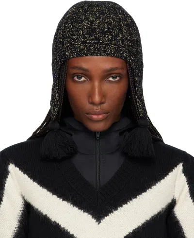 Valentino Garavani Black Wool Beanie