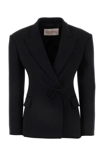 VALENTINO BLACK WOOL BLAZER