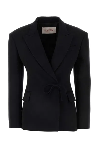 VALENTINO BLACK WOOL BLAZER