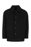 Valentino Elegant Jacket With Long Sleeves And Straight Hemline In Black