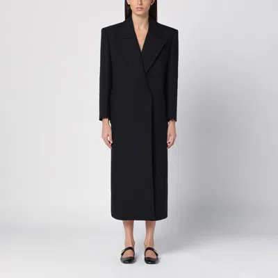 Valentino Black Wool Coat