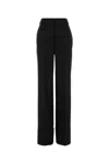 Valentino Women Virgin Wool Pants In Black