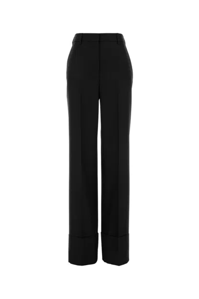 Valentino Black Wool Pant