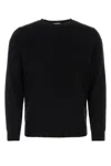 Valentino Garavani Man Sweater Black Size L Virgin Wool In Black