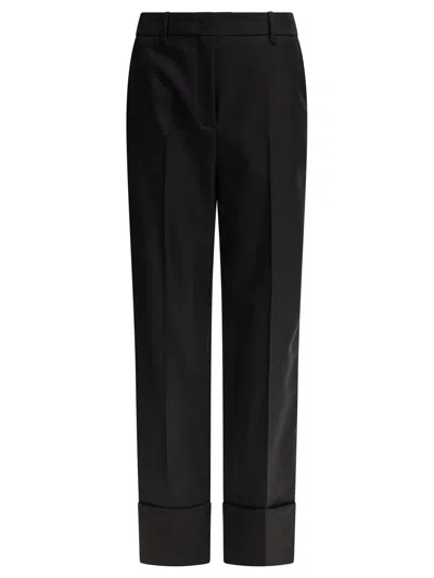Valentino Black Wool Trousers