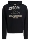 Valentino Cotton Fabric Sweatshirt With Comfortable Fit In Black