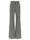 Valentino Blackwhite Houndstooth Pants In Multi