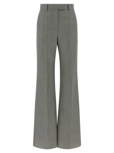 Valentino Blackwhite Houndstooth Pants In Multi