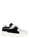 Valentino Garavani One Stud Xl Low-top Sneaker In Nappa Leather And Jacquard Toile Iconographe Techn In White
