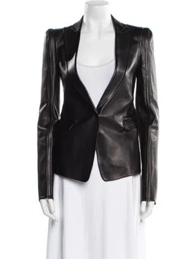 Pre-owned Valentino Blazer In Black