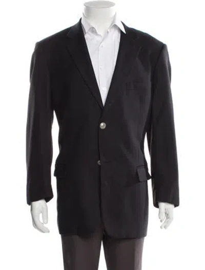 Pre-owned Valentino Blazer In Black