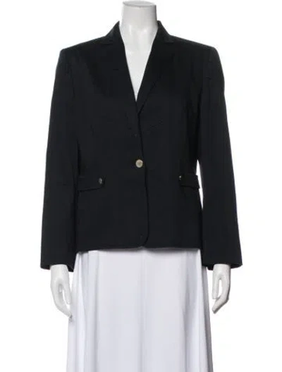 Pre-owned Valentino Blazer In Black