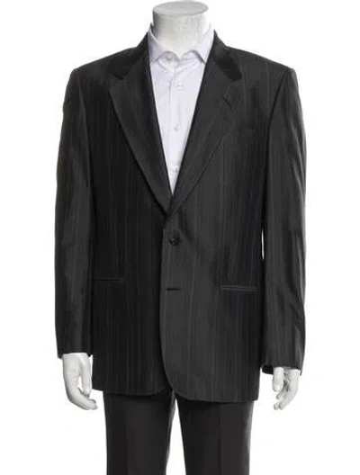 Pre-owned Valentino Blazer In Gray