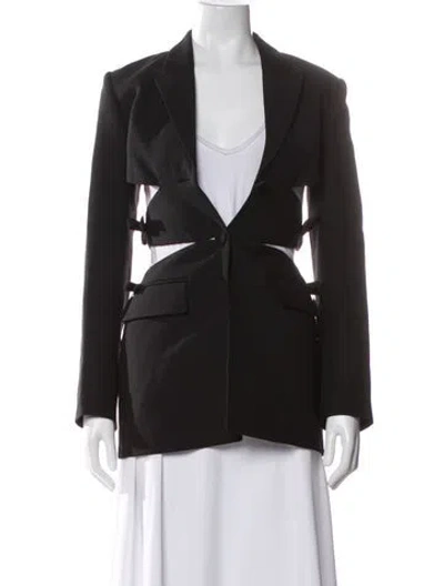 Pre-owned Valentino Blazer In Gray