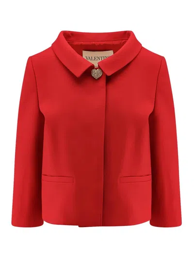 VALENTINO BLAZER IN CREPE COUTURE