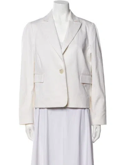 Pre-owned Valentino Blazer In Neutral