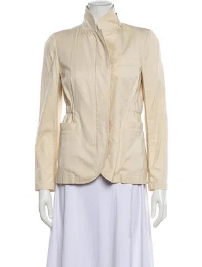 Pre-owned Valentino Blazer In Neutral