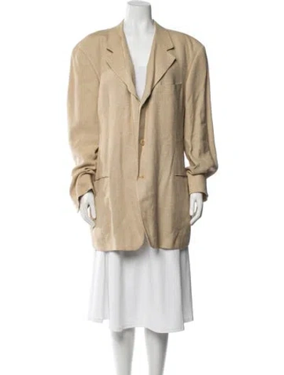 Pre-owned Valentino Blazer In Neutral
