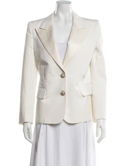 Pre-owned Valentino Blazer In Neutrals