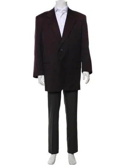 Pre-owned Valentino Blazer In Purple