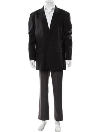 Pre-owned Valentino Blazer W/ Tags In Black