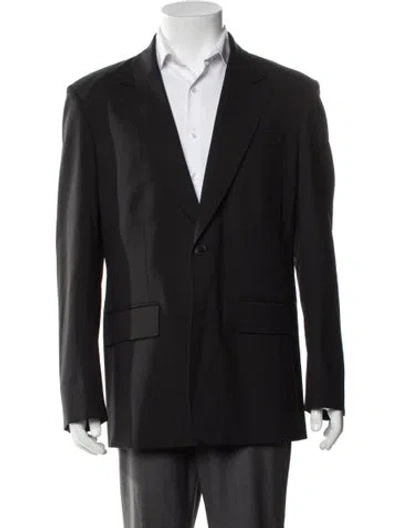 Pre-owned Valentino Blazer W/ Tags In Black