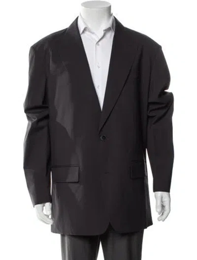 Pre-owned Valentino Blazer W/ Tags In Gray