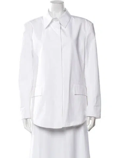 Pre-owned Valentino Blazer In White