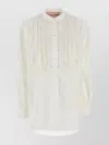 Valentino Blouse Cotton Blend Long Sleeves