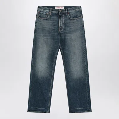 Valentino Blue Washed Denim Jeans