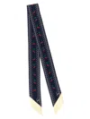 Valentino Cherryfic Silk Bandeau Scarf