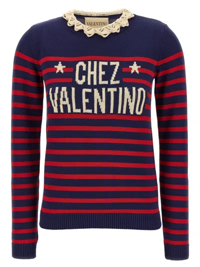 VALENTINO BLUE CHEZ VALENTINO JERSEY