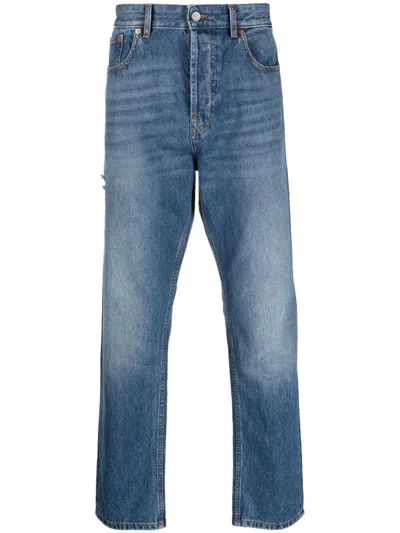 Valentino Blue Cotton Jeans