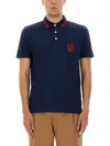 Valentino Garavani Polo Shirt With Vg Embroidery