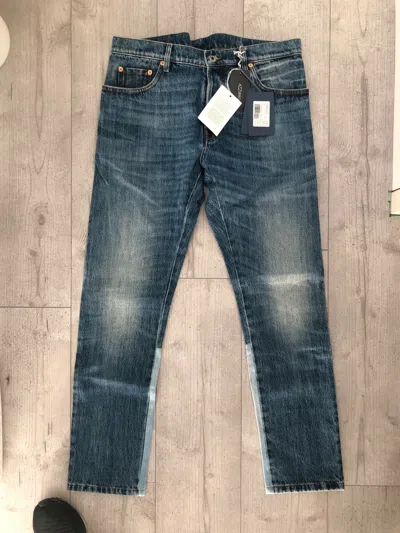 Pre-owned Valentino Blue Denim Jeans Size 32