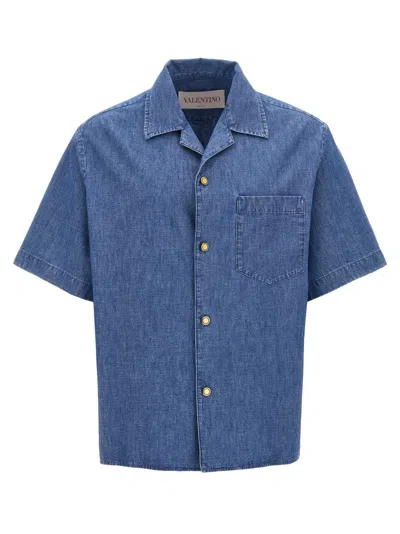 VALENTINO BLUE DENIM SHIRT