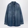 Valentino Shirt With Metallic V Detail
