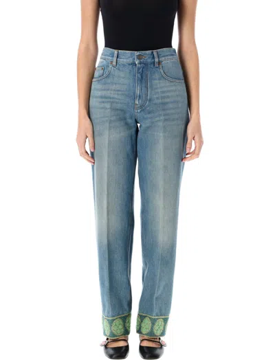 VALENTINO LIGHT BLUE DENIM JEANS