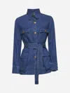 Valentino Denim Safari Jacket