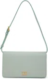Valentino Garavani Blue Mini Vlogo Signature Bag In Wtw Sky Grey