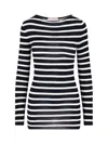 Valentino Striped Intarsia-knit Jumper