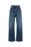 Valentino Wide- Leg Jeans In Blue