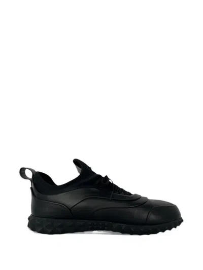 Pre-owned Valentino Garavani Bodytech Sneakers In Black