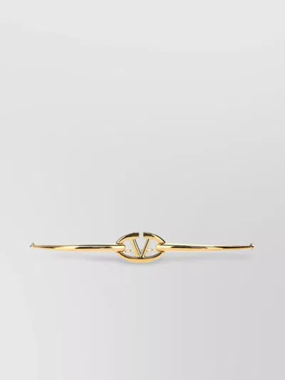 Valentino Garavani Bold Edition Vlogo Metal Bangle Belt
