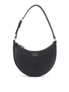 Valentino Black Vlogo Signature Mini Hobo Bag
