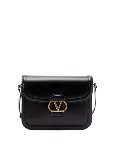 Valentino Garavani 9to5 Shoulder Bag In Black