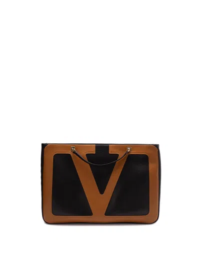 Valentino Garavani Viva Superstar Maxi Tote Bag In Black